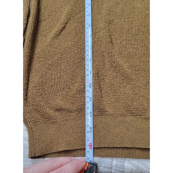 prAna Milani V-Neck Sweater Women’s M 60% Organic Cotton / 30% Nylon / 10% Merin - Picture 6 of 7
